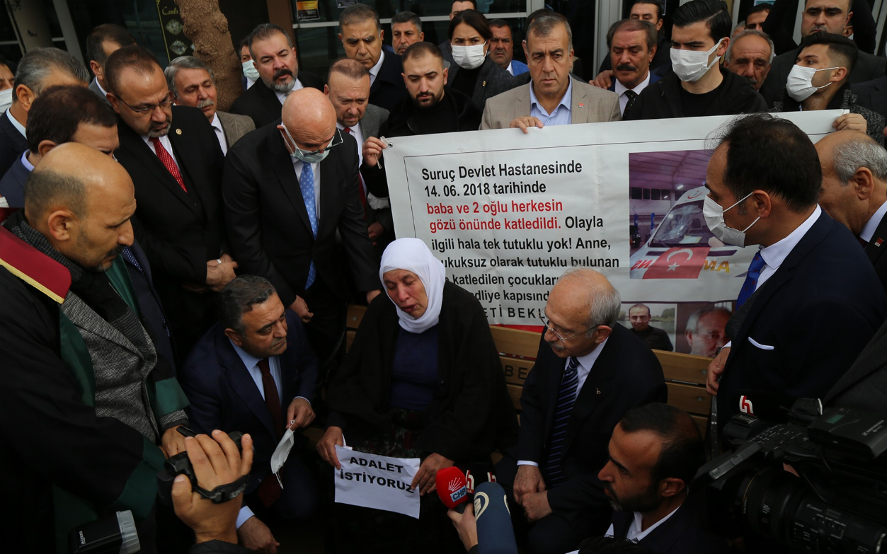 Kemal Kılıçdaroğlu'ndan Emine Şenyaşar'a ziyaret