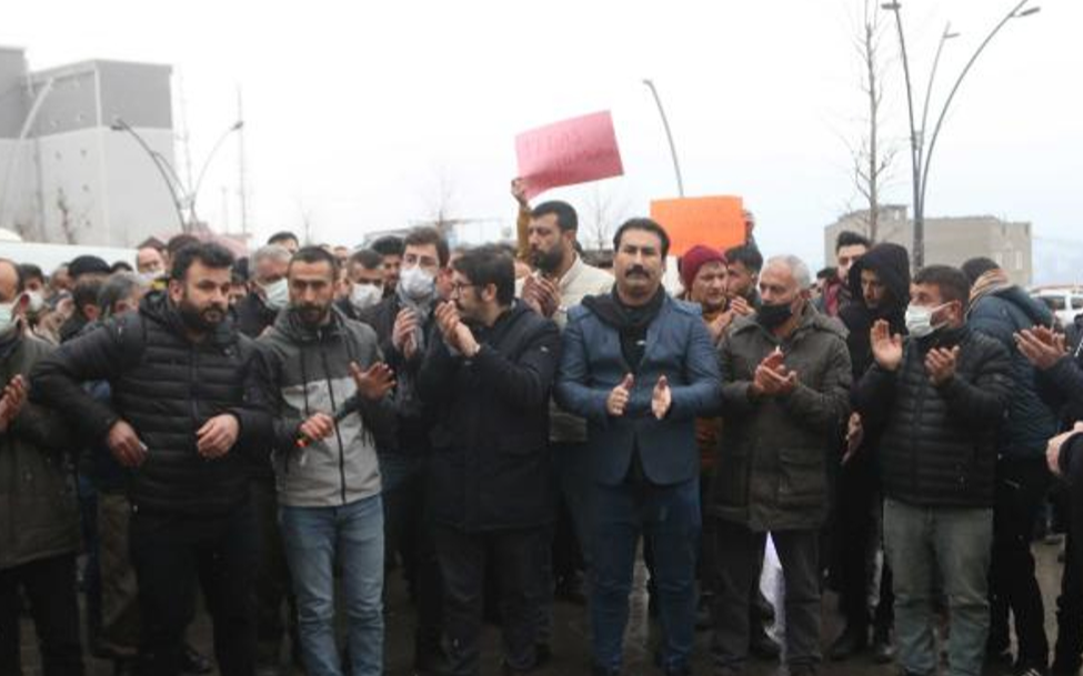 Şırnak'ta elektrik zamları protesto edildi