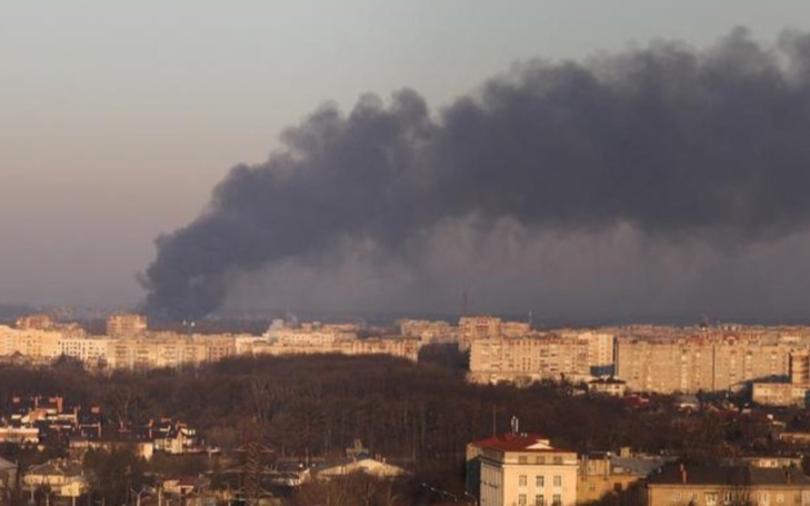Ukrayna: Lviv'deki askeri unsura saldırı düzenlendi