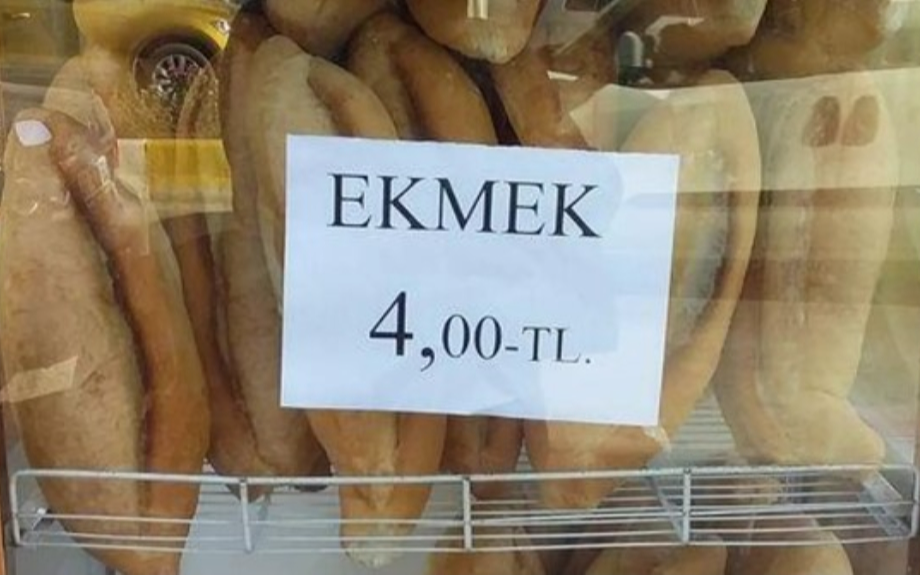 Aydın'da ekmek 4 TL oldu