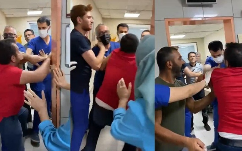 Bursa'da bir kişi kendisine maske uyarısı yapan doktora saldırdı