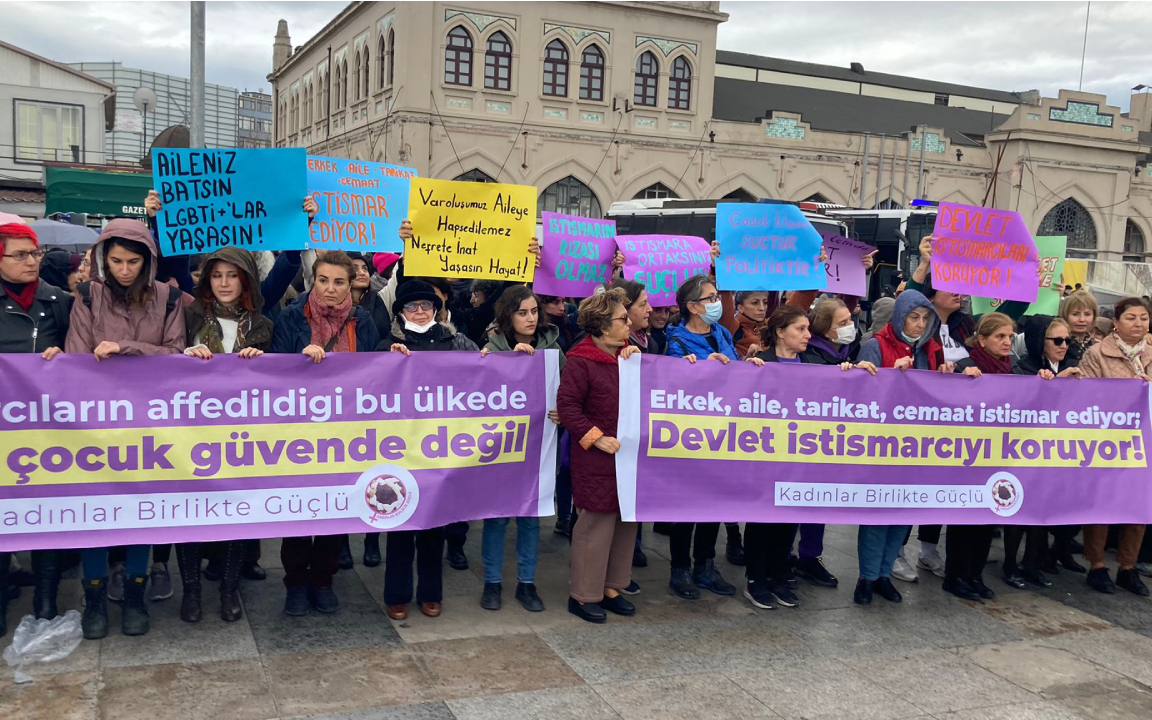 Kadınlar Kadıköy'den haykırdı: ‘Adalet biziz, susmayacağız’