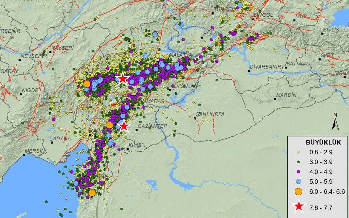 Kandilli: 16 günde 7 bin 145 deprem oldu