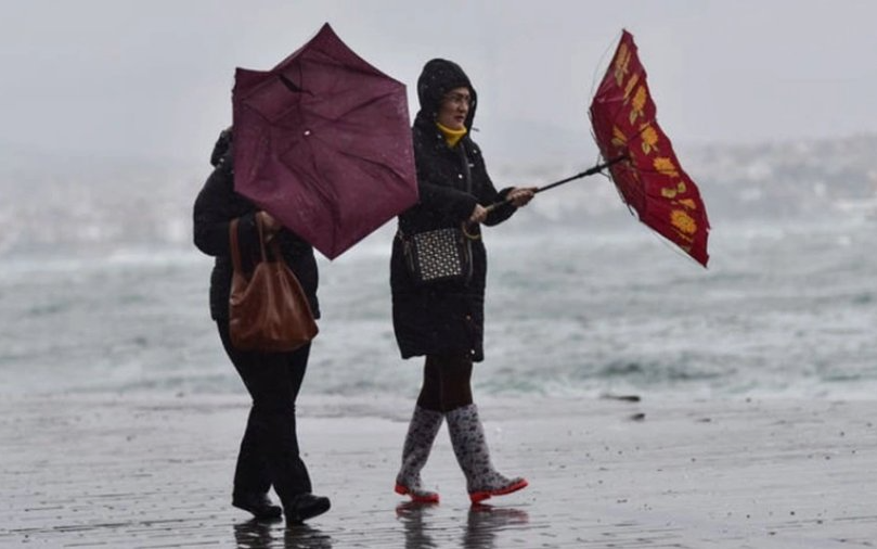 Meteoroloji'den sağanak ve kuvvetli rüzgar uyarısı