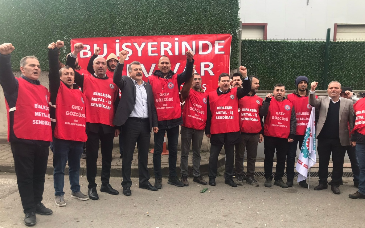 MKS Transformatör'de greve çıkıldı