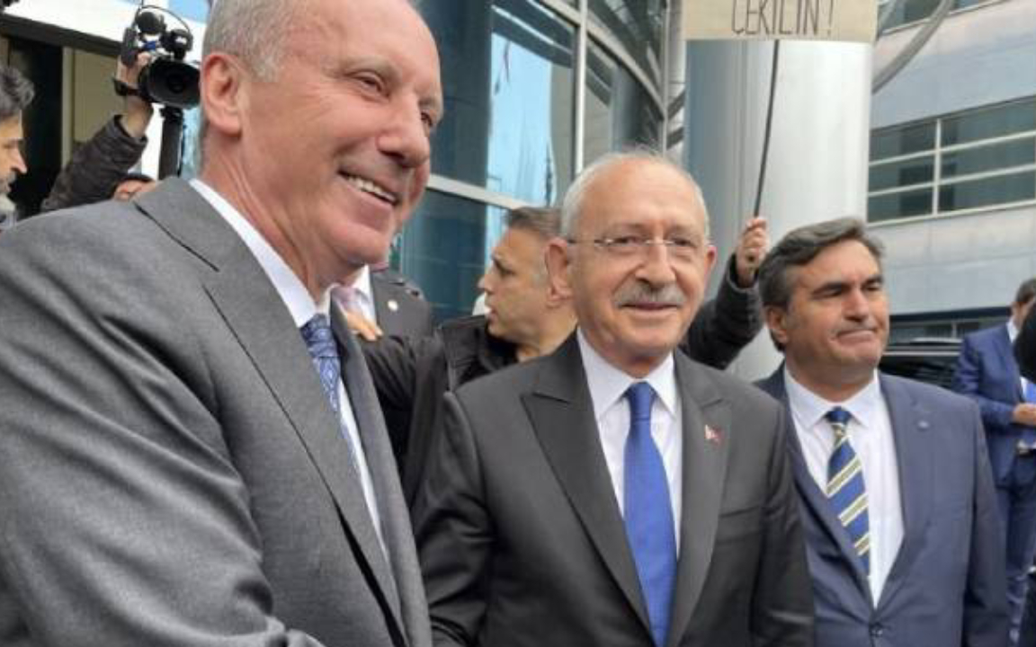 Kılıçdaroğlu ile İnce görüşmesi sona erdi