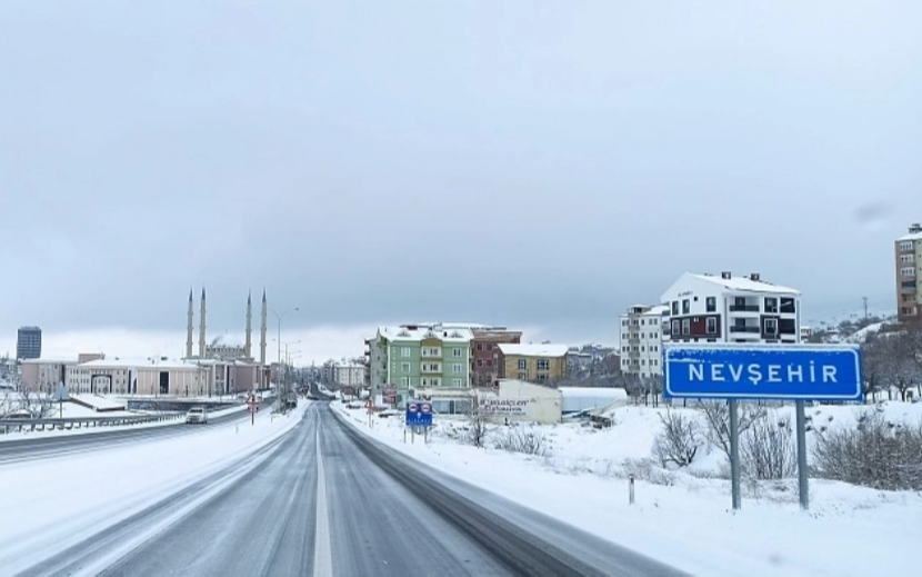 Nevşehir’de eğitime bir gün ara verildi