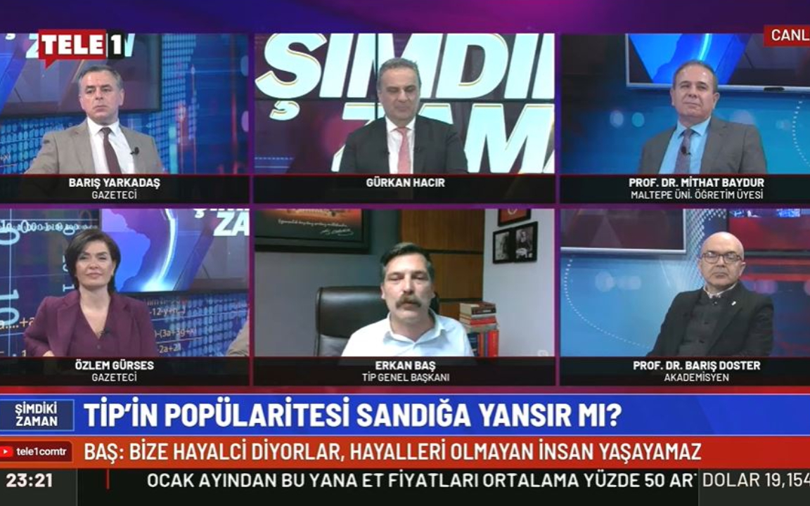 Erkan Baş: TİP’in sandıkta hak ettiği karşılığı bulacağına inanıyorum