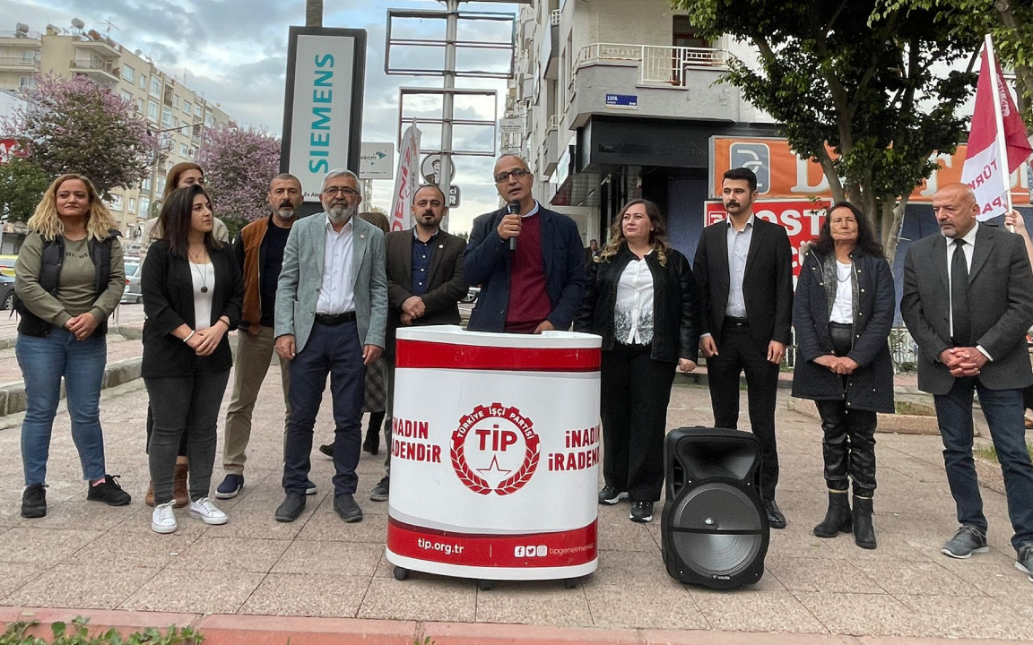 TİP Mersin’de milletvekili adaylarını tanıttı