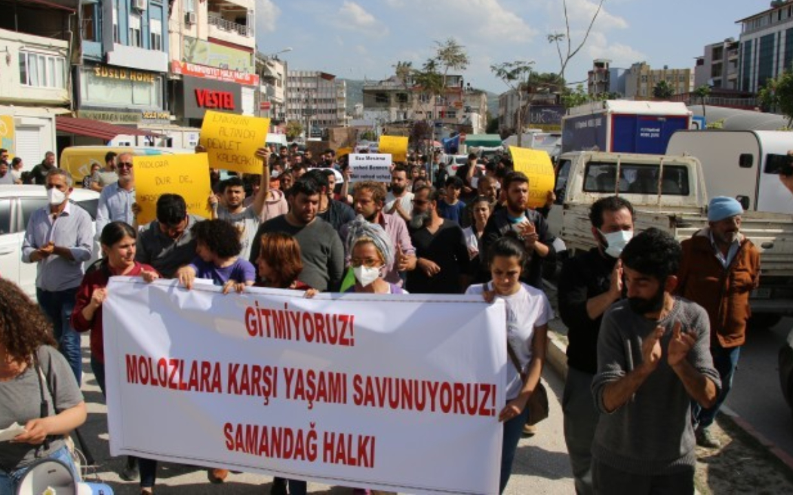 Samandağ'da ‘Yaşam Yürüyüşü’