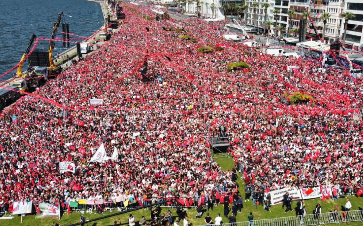 Millet İttifakı'ndan İzmir'de miting