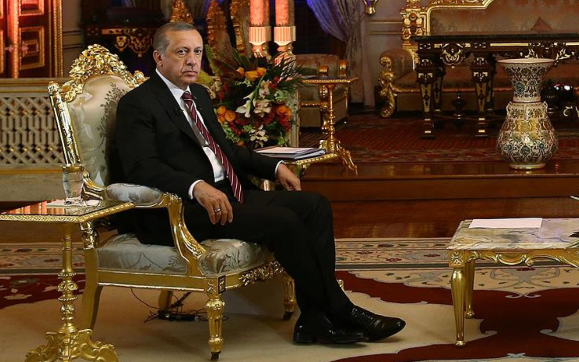 Erdoğan işçilerin 1 Mayıs'ını Saray'da kutladı