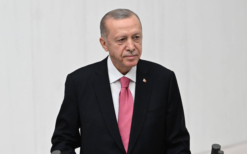 Erdoğan, Mecliste yemin etti