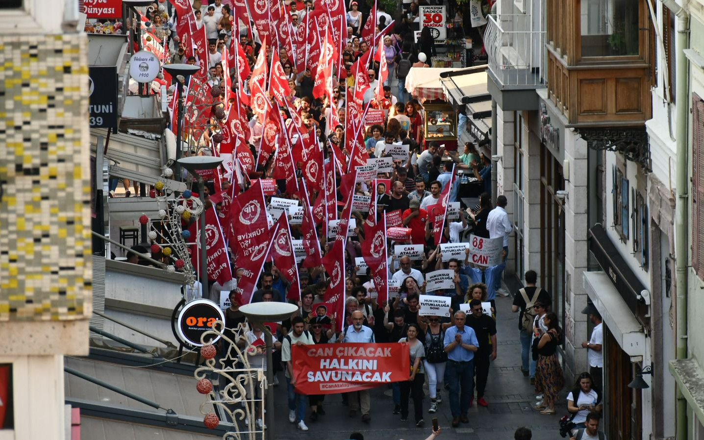 TİP, 36 ilde 85 noktadan haykırdı: ‘Can Atalay'a özgürlük istiyoruz!’