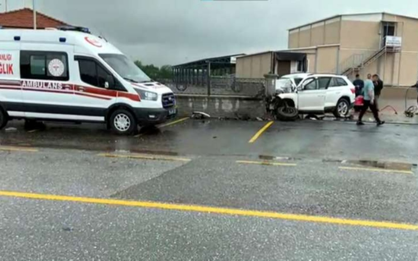 Sakarya’da trafik kazası: Bir ölü, bir yaralı