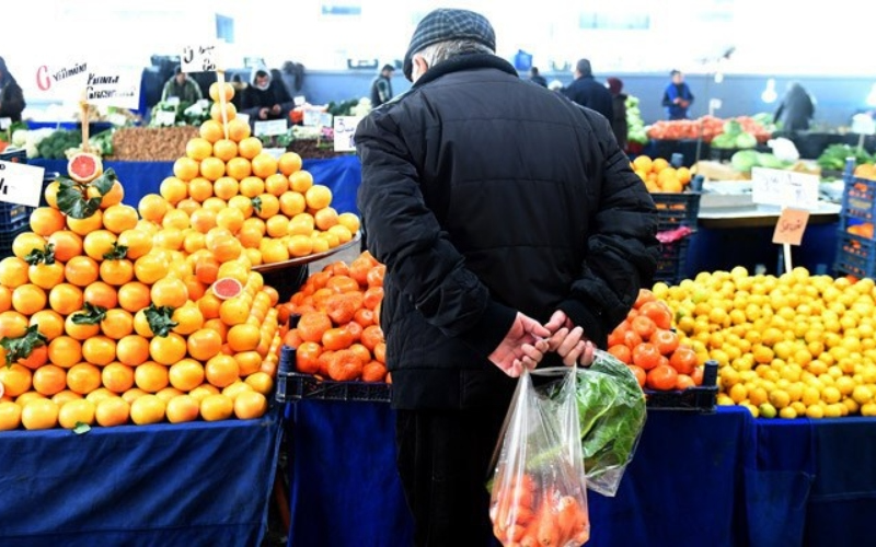 Türkiye, gıda enflasyonunda dünyada ilk 10'da