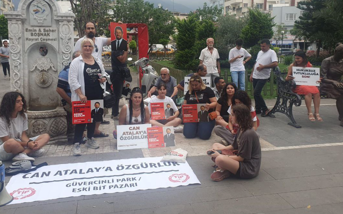 Hataylılardan 16 mahallede eylem: ‘Can Atalay’a özgürlük!’