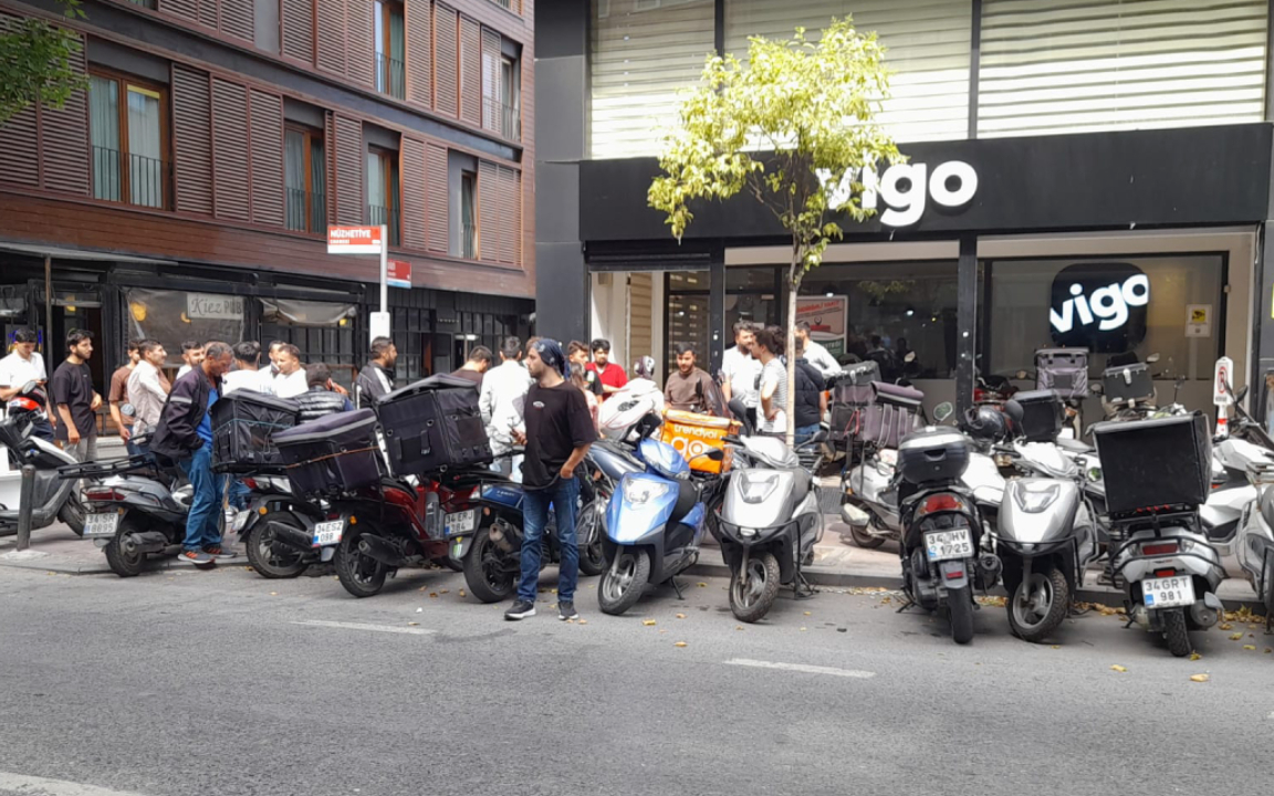 Vigo motokuryeleri yeniden direnişe geçti