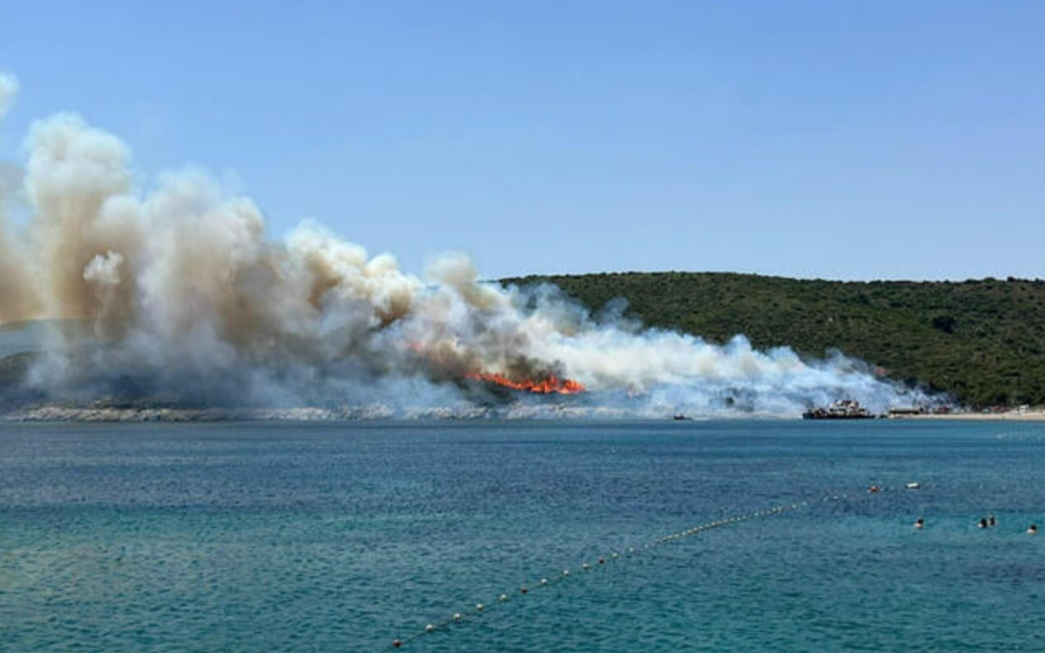 İzmir'deki yangın kontrol altında