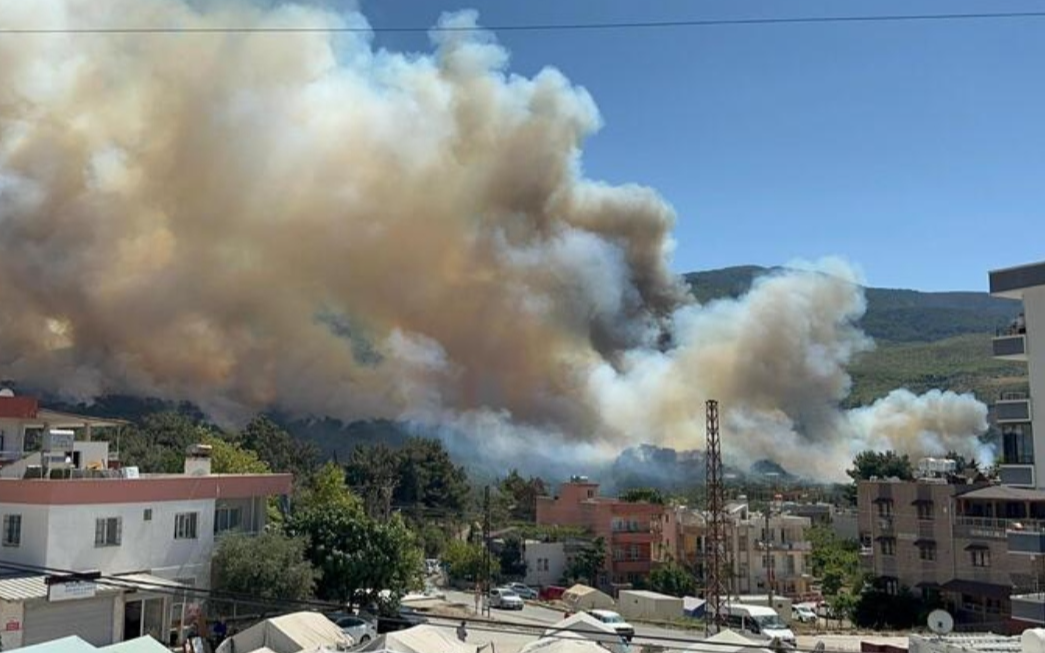 Hatay'daki orman yangını kontrol altına alındı