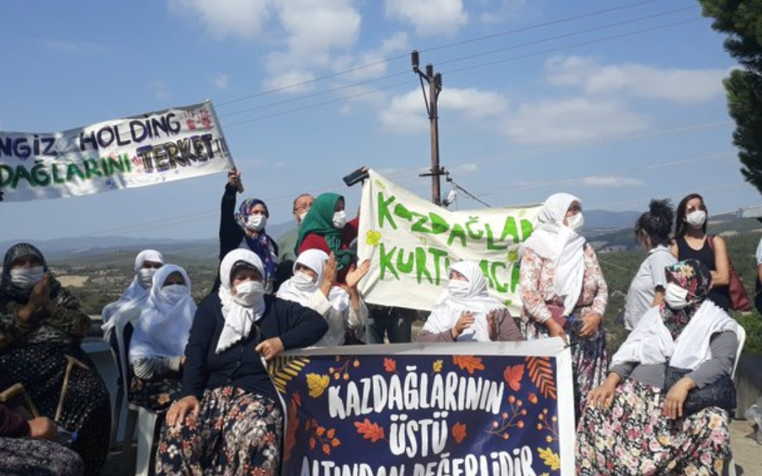 Kazdağları'nda altın madeni için bakanlığa başvuru