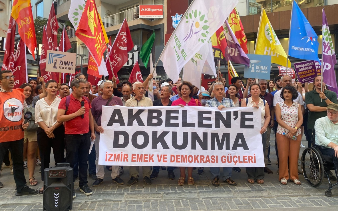 Akbelen Direnişi'ne İzmir'den destek