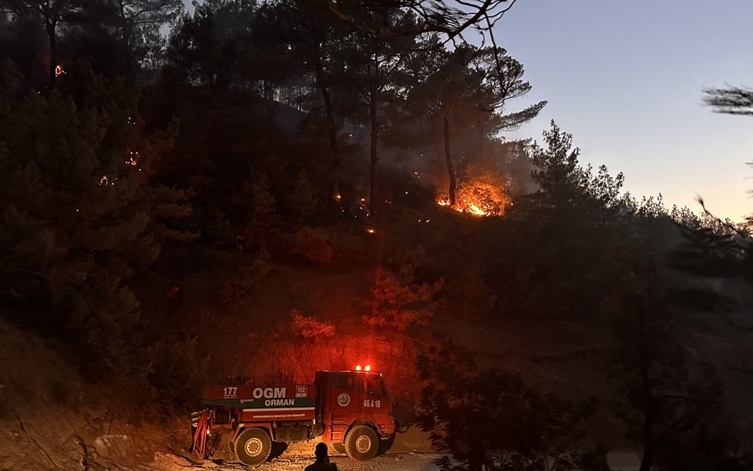 Maraş'ta çıkan orman yangını kontrol altına alındı