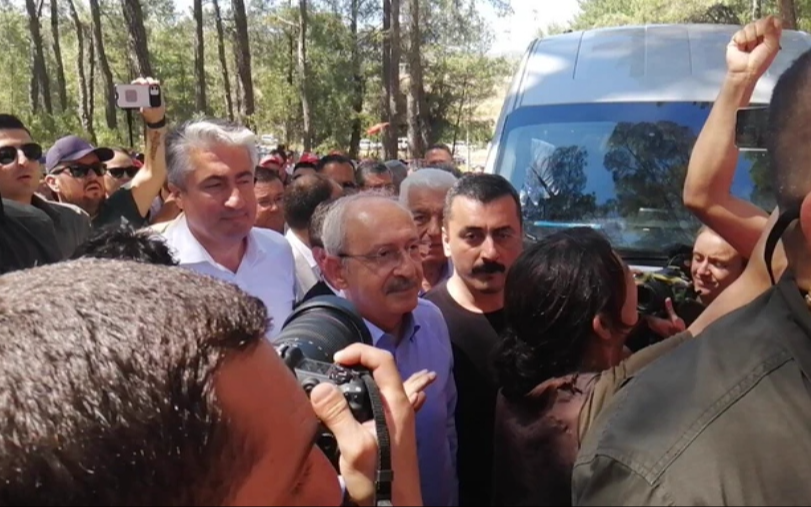 Kılıçdaroğlu, Akbelen'de: 'Sonuna kadar mücadele edeceğim'