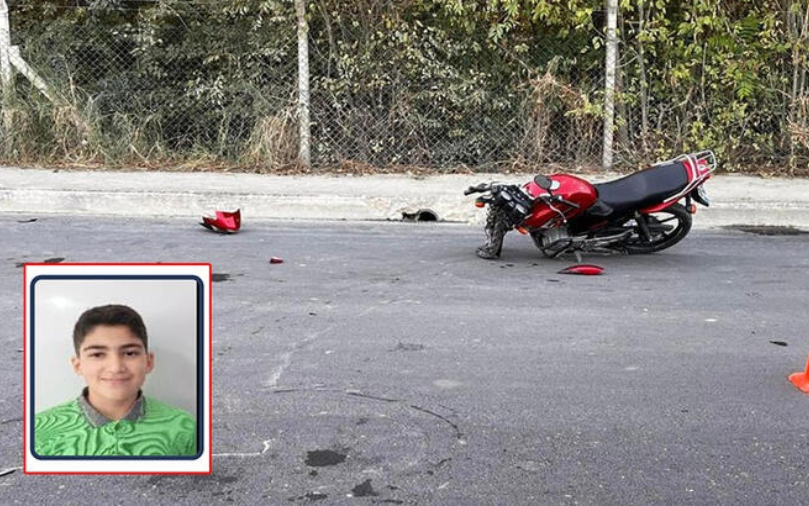 Amasya'da motosikletle kaldırıma çarpan çocuk yaşamını yitirdi