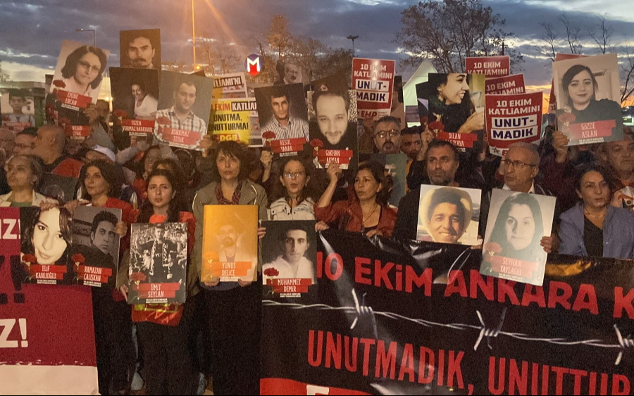 Kadıköy’de ‘10 Ekim’ anması: 'Katilleri biliyoruz, aklatmayacağız, hesap soracağız'