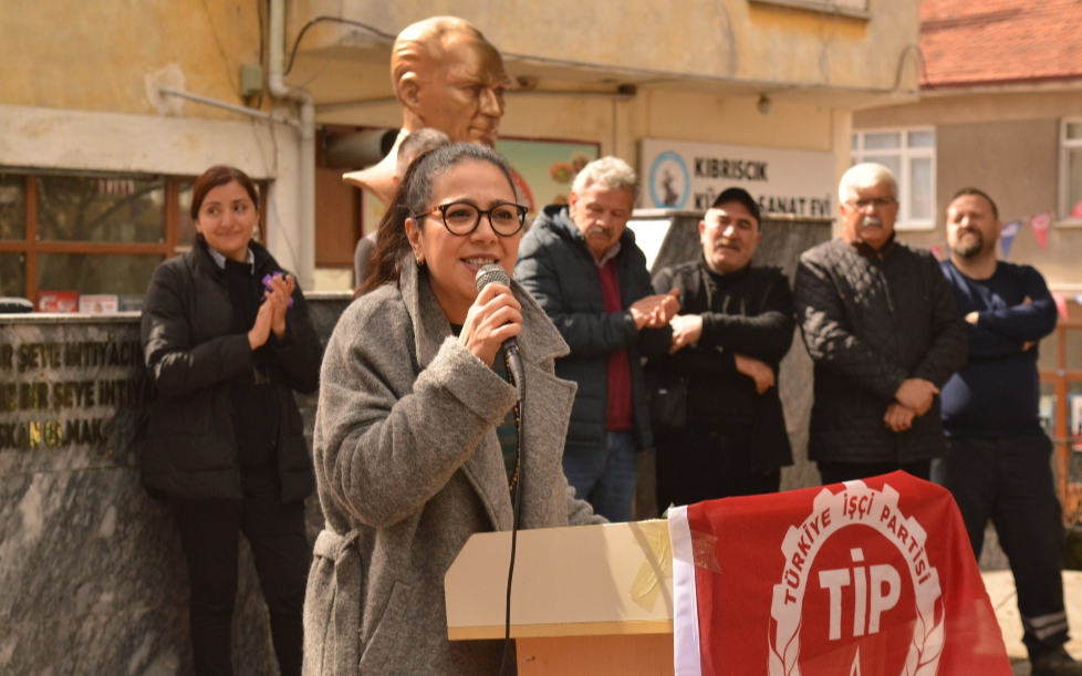 TİP Sözcüsü Kadıgil Kıbrısçık’ta: ‘Görsün bakalım dünya, kadınlar nasıl belediye yönetiyormuş’