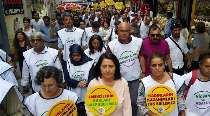 HDP'nin İstanbul'a taşınan Vicdan ve Adalet Nöbeti'ne abluka